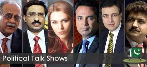 Pakistani Political Talk Shows .